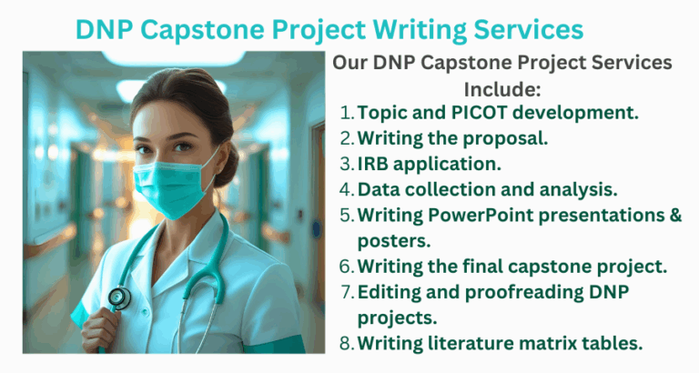 DNP Capstone Project Writing Services