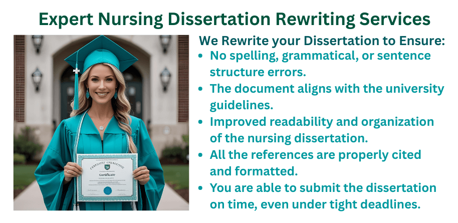 Expert Nursing Dissertation Rewriting Services