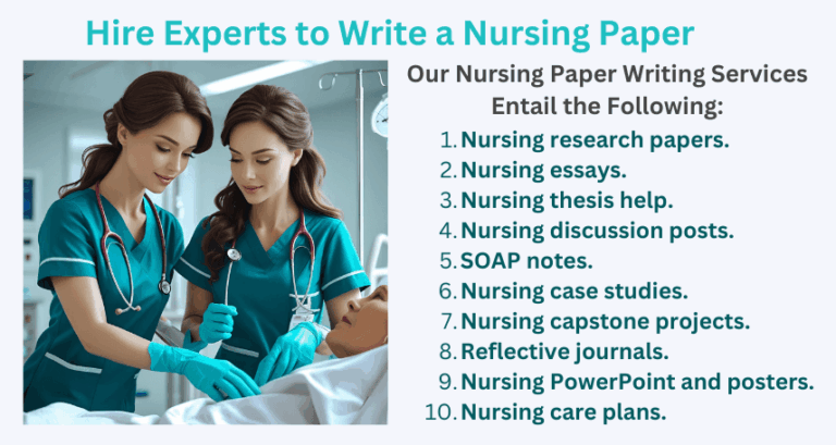 Hire Experts to Write a Nursing Paper