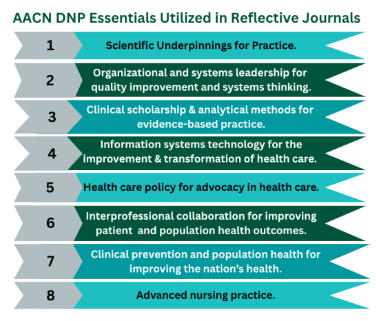 AACN DNP Essentials Utilized in Reflective Journals